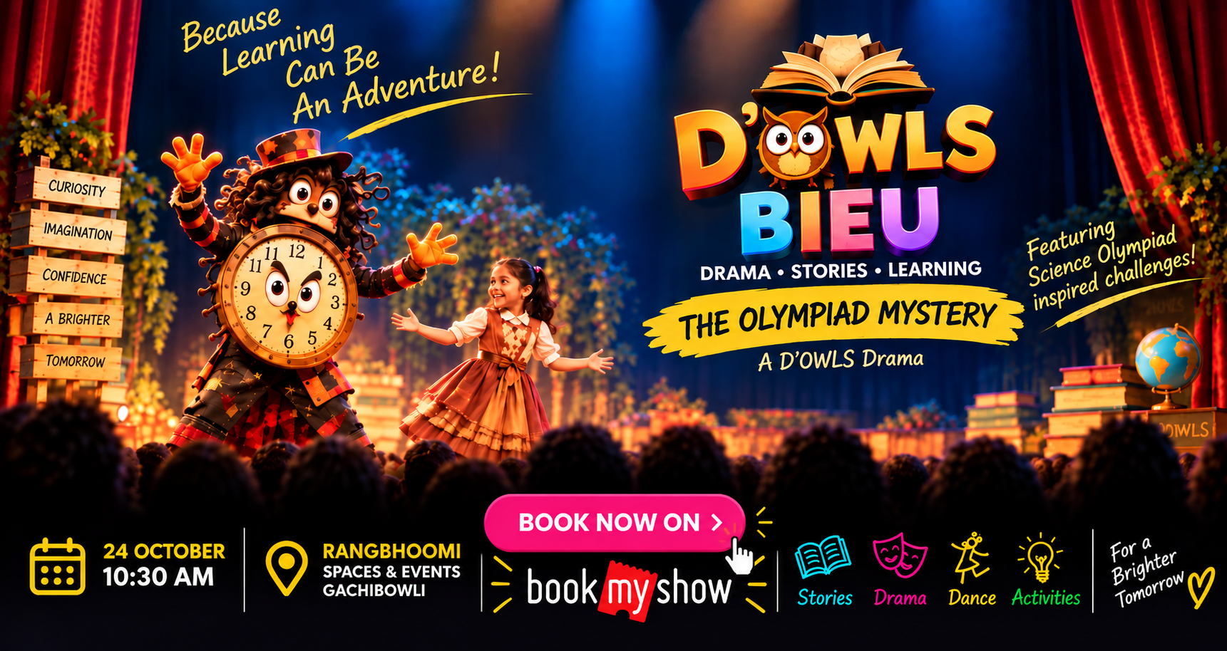 BIEU — An Olympiad Mystery, a D’OWLS presentation